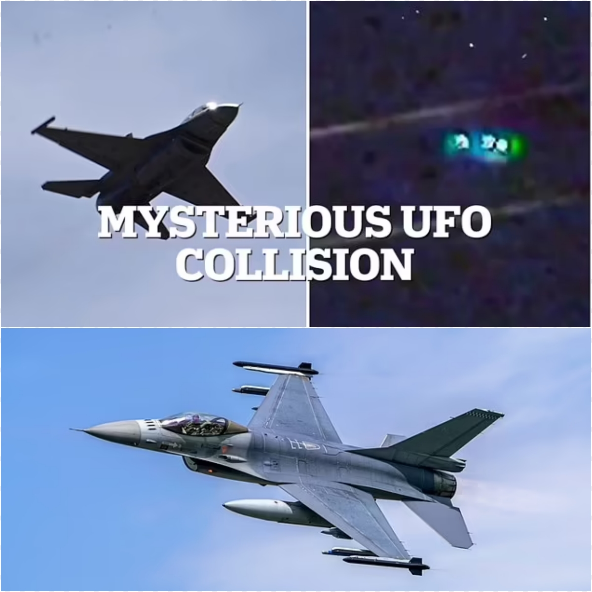 🚨 Unbelievable Encounter: UFO Slams Into U.S. Fighter Jet in Broad Daylight Above Arizona — Military Scrambles for Answers in Shocking Mid-Air Collision! 🛸✈️👀