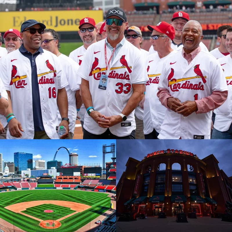 BREAKING NEWS: 4 St. Louis Cardinals LEGENDS Pledge a Whopping $8.5 MILLION to Revolutionize Busch Stadium!