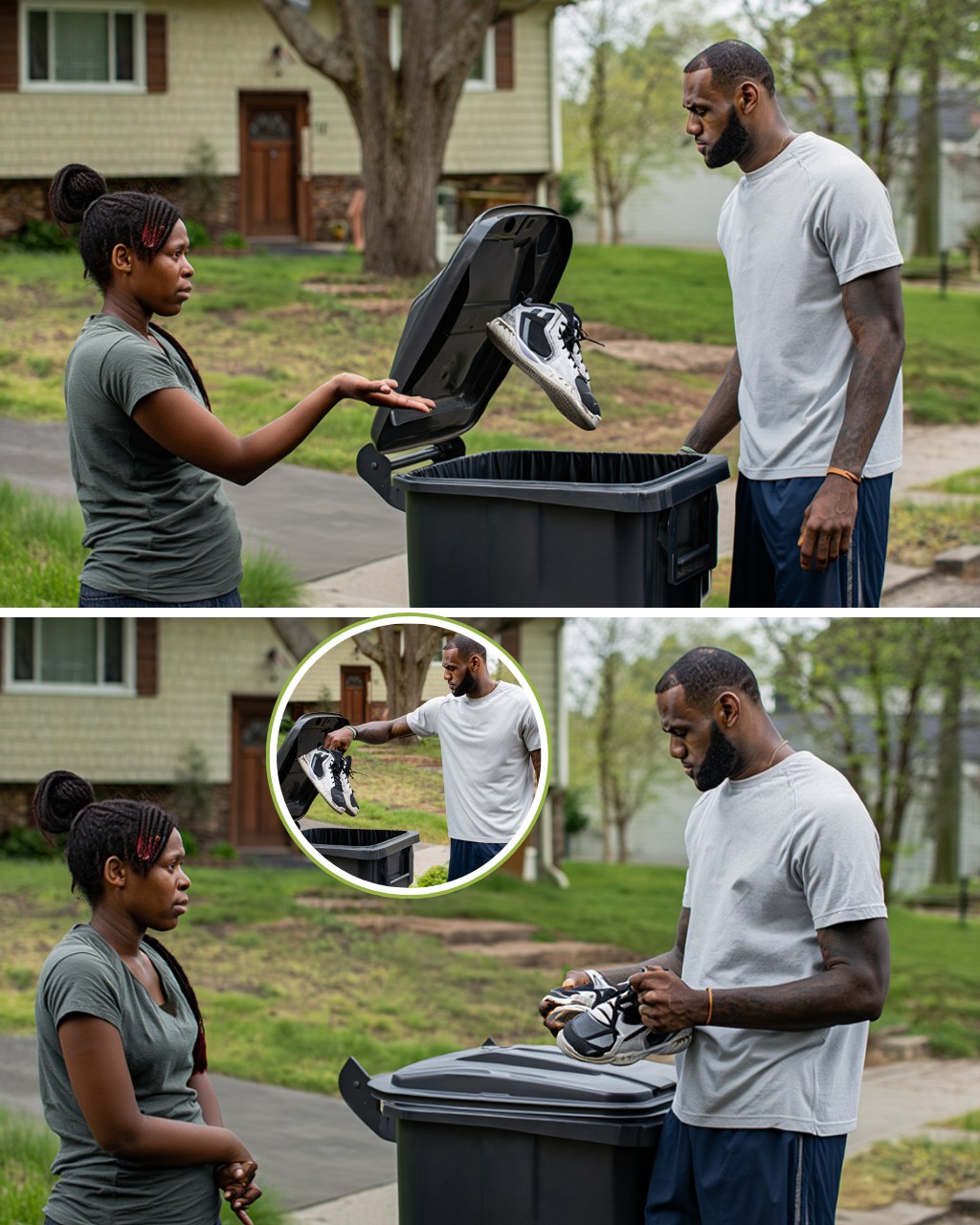 LeBron James Tosses Old Sneakers — What Happened Next Has the Internet in TEARS and a Nation Divided!