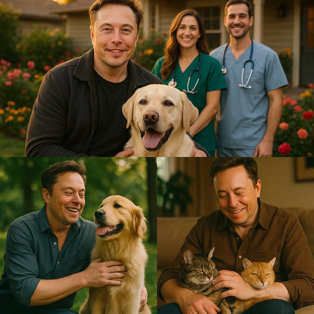 Elon Musk conmueve al mundo: £10 millones para crear un “Paraíso para Animales Callejeros” que cambiará millones de vidas